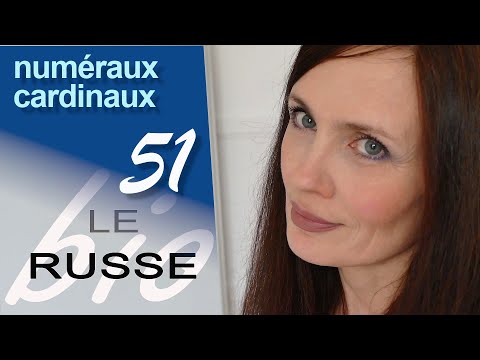 Видео: Numéraux cardinaux. Compter en russe. Количественные числительные. Считать по-русски.