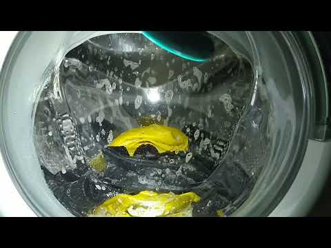 Видео: Candy smart pro\специальная 49' 40° 1200 доп полоскание/стирка курток