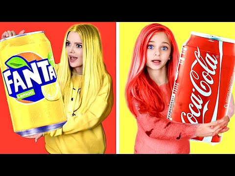 Видео: 24 Часа ЕДИМ Еду ОДНОГО ЦВЕТА Челлендж! КРАСНАЯ vs ЖЁЛТАЯ ЕДА