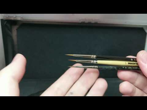 Видео: Кисти Rosemary & Co Series 33 — распаковка и обзор