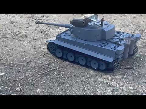 Видео: Tiger I группы армий Йота на марш броске к лбс на полной скорости 