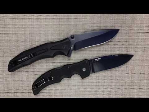 Видео: HT-2 Mr Blade против RECON 1 Cold Steel. Итоги зарубы.