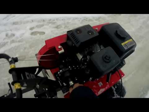 Видео: На рыбалку на сапу , на мотоблоке зимой. 2018г