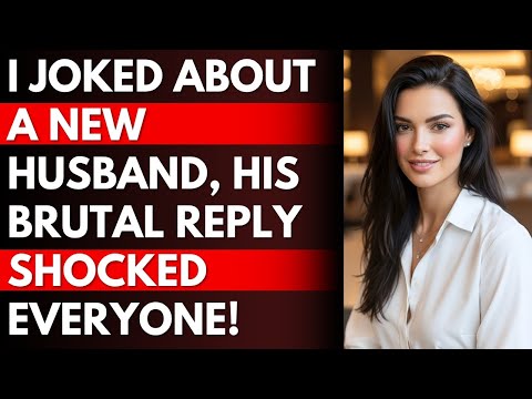 Видео: Я пошутила о новом муже, и его резкий ответ всех шокировал! #измена