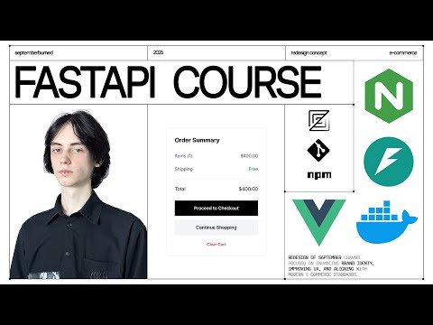 Видео: БАЗА FASTAPI ОТ А ДО Я | КУРС FASTAPI С НУЛЯ ДО ДЕПЛОЯ | VUEJS, DOCKER, NGINX...