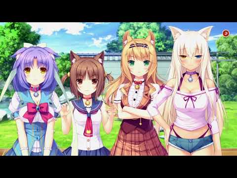 Видео: Ласкаю кошкодевочек в NekoPara / ネコぱら