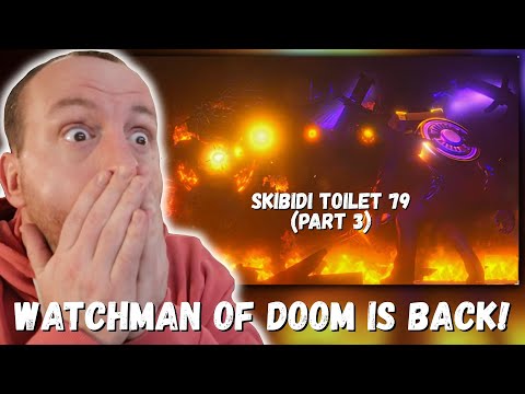 Видео: ХРАНИТЕЛЬ РОКА ВЕРНУЛСЯ!!! skibidi toilet 79 (часть 3) РЕАКЦИЯ!!!