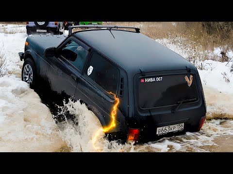 Видео: СТОКОВАЯ НИВА ОБЪЕХАЛА ТУРБО НИВУ И ПОДГОТОВЛЕННЫЕ МАШИНЫ. 👉 ПОСЛЕДНИЕ ЗИМНИЕ ПОКАТУШКИ.