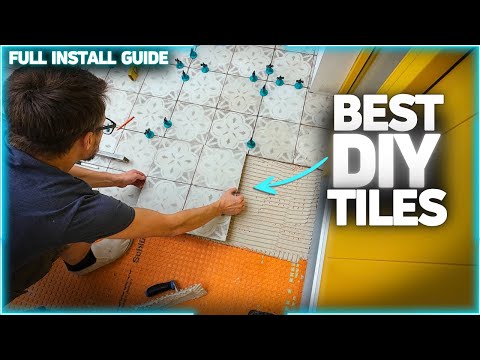 Видео: Один из самых простых полов, которые мне доводилось выкладывать плиткой!