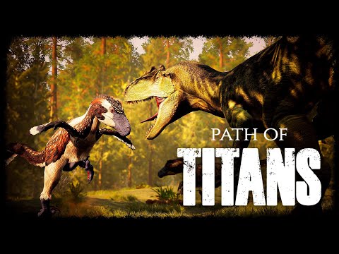 Видео: 🔴LIVE | Path of Titans - Ахиллобатор / Achillobator - Курлык Смерти!