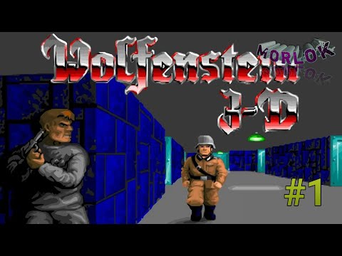 Видео: Wolfenstein 3D/Прохождение #1