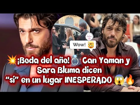 Видео: Объявлено место проведения свадьбы Джана Ямана и Сары Блюмы. Произошло нечто неожиданное!