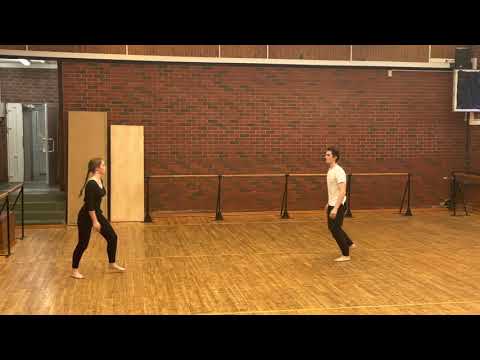 Видео: Пластический этюд. Сценическое движение