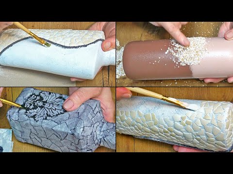 Видео: 3 НЕВЕРОЯТНЫХ ИДЕИ с обычными бутылками, вы удивитесь, КАК можно использовать простые материалы!