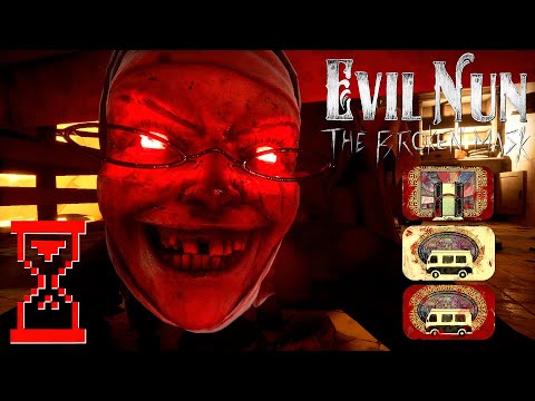 Видео: Получение трёх достижений на Экстриме // Evil Nun: The Broken Mask
