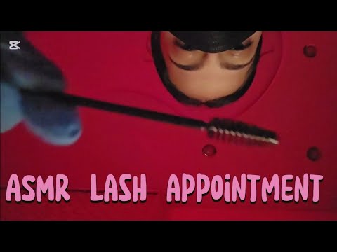 Видео: ASMR Lash Appointment/АСМР Час за Мигли 👁