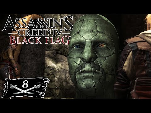 Видео: Assassin's Creed IV: Black Flag прохождение - СТРАШНАЯ ТАЙНА МУДРЕЦА #8