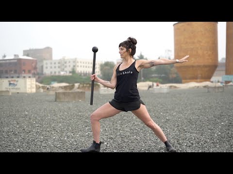 Видео: Виньяса со стальной булавой для начинающих