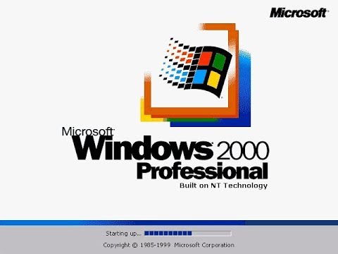 Видео: Обзор Windows 2000