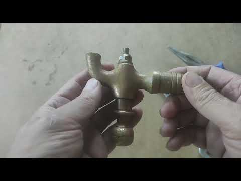 Видео: Восстановление, реставрация старинного латунного крана