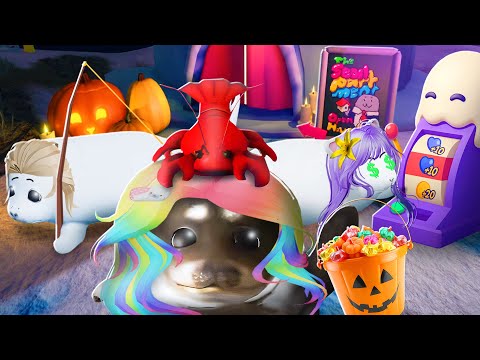 Видео: КУПИЛА ДОМ В ТЮЛЕНЧИКАХ! ХЭЛЛОУИНСКОЕ ОБНОВЛЕНИЕ!