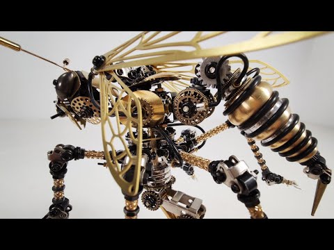 Видео: 3D-пазл WASP | Magnetic Games