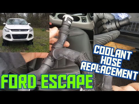 Видео: Замена перепускного/охлаждающего шланга отопителя Ford Escape 2013–2016 гг. и быстроразъемное сое...
