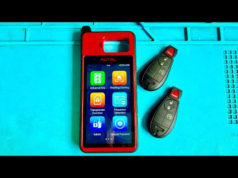 Видео: Ram 1500 2015 - Новый ключ FOBIK - Autel KM100
