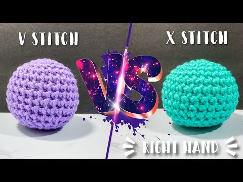 Видео: Крючок с крестообразным или V-образным столбиком | Что лучше для амигуруми? | Накид снизу или све...