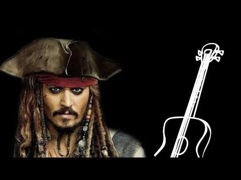 Видео: Пираты Карибского моря на гитаре. Легко + табы