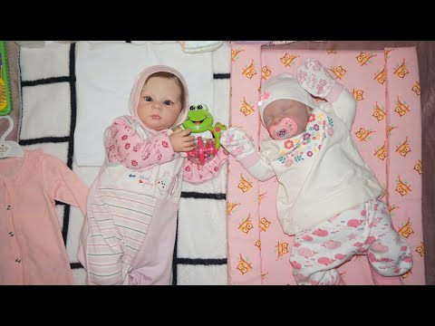 Видео: Утро с реборнами Мэлади и Хлоей