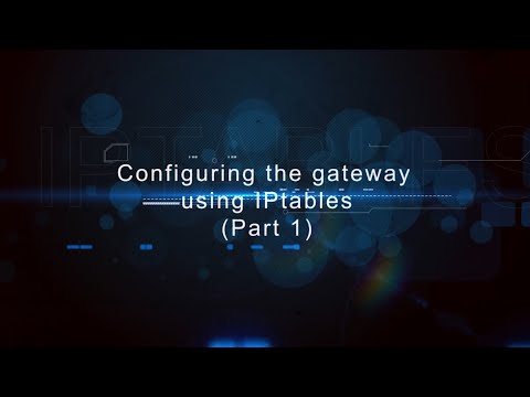 Видео: Настройка Gateway с помощью IPtables. Настройка сети Network manager