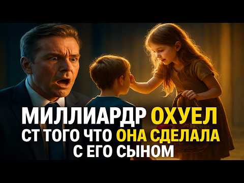 Видео: 😱 Миллиардер просто охренел от того, что она сделала с его сыном!