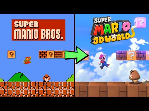 Видео: Ретро-уровни ВОСКРЕСЕНЫ в Mario 3D World!