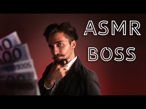 Видео: АСМР Ролевая игра Cтрогий начальник  👨‍💼  /  ASMR strict boss role play