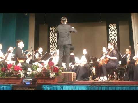Видео: "Махамбет" Н.Тiлендиев Семей қ. 2017 түлектері М.Төлебаев ат. муз. колледжінің студенттер оркестрі.