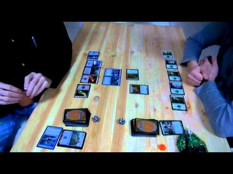 Видео: Учебная партия в Magic: the gathering