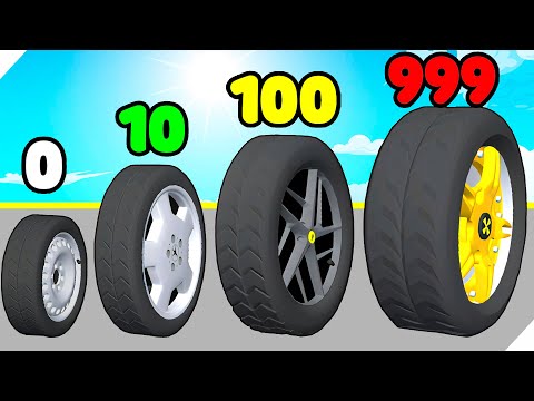 Видео: 🌞ЭВОЛЮЦИЯ РАЗМЕРА КОЛЕСА, МАКСИМАЛЬНЫЙ УРОВЕНЬ!  Level Up Wheel