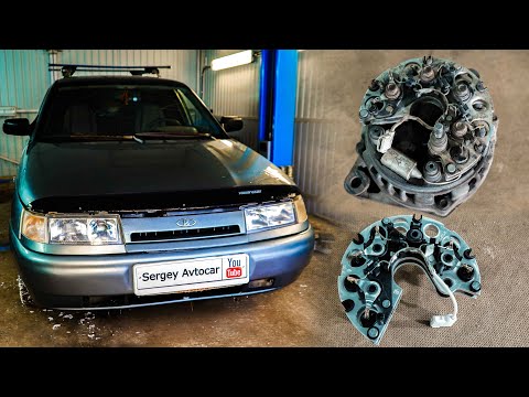 Видео: ВНЕЗАПНО ПРОПАЛА ЗАРЯДКА АККУМУЛЯТОРА ВАЗ 2110,2111,2112.