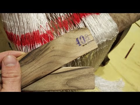 Видео: Для чего использую планку с прорезью? Плетение ятеря, кастинговой сети