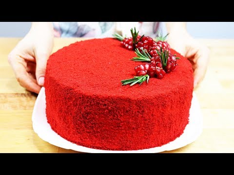 Видео: Торт "КРАСНЫЙ БАРХАТ" мой любимый рецепт! Red velvet cake