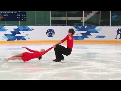 Видео: Анастасия Позняк/Владислав Вильчик ПП Кубок Федерации Санкт Петербурга 2-й этап