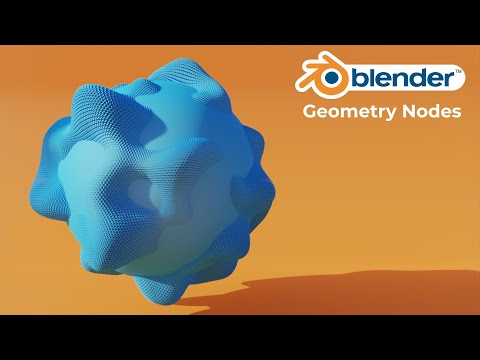 Видео: Геометрические ноды в Blender с нуля / Geometry Nodes Blender 3.2