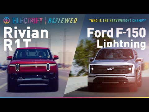 Видео: Обзор Rivian R1T и Ford F-150 Lightning: сравнение лучших электрических пикапов