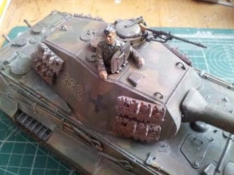 Видео: King Tiger (Zvezda) 35 scale...шаг 6