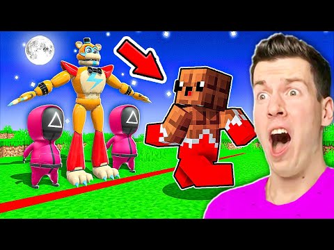Видео: 😱 Игра в Кальмара, НО все игроки - АНИМАТРОНИКИ из FNAF 9 в Майнкрафт !