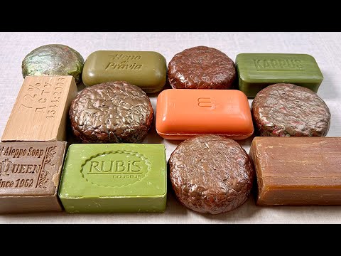Видео: ASMR soap cutting 🤎 Резка мыла АСМР