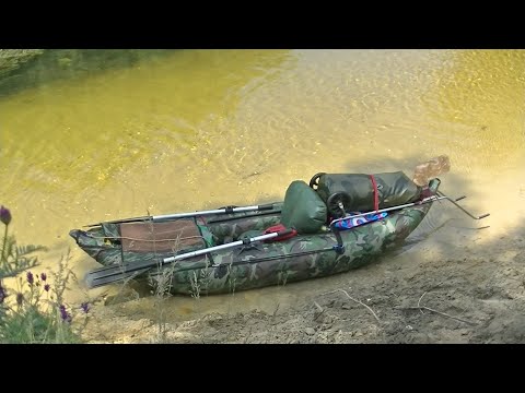 Видео: Одиночный сплав на каноэ "Инзер" по реке Чёрная Калитва до самого Дона.