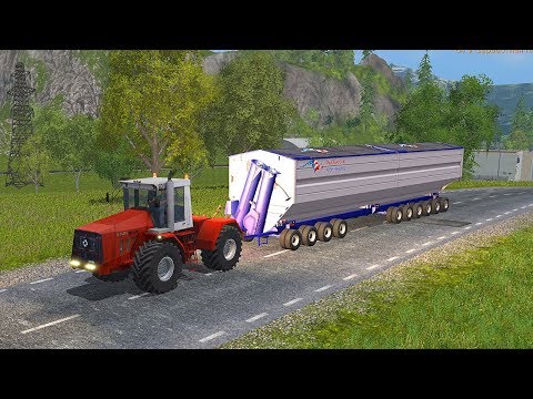 Видео: ФЕРМЕР КУПИЛ НОВУЮ ТЕХНИКУ И ПРИЦЕП НА 200 ТОНН - FARMING SIMULATOR 2017