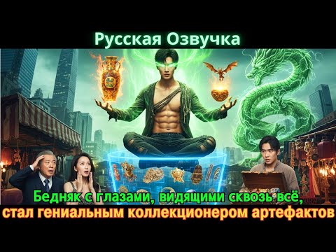 Видео: Бедняк с глазами, видящими сквозь всё, стал гениальным коллекционером артефактов #Новые фильмы 2025